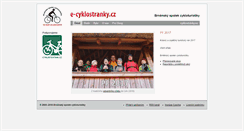 Desktop Screenshot of e-cyklostranky.cz
